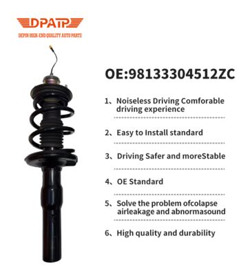 Kundenspezifische Verpackung Brandneu 98133304512 Federungssatz Hintere Federbein Induktiver Dämpfer Stoßdämpfer-Baugruppe für Porsche 981