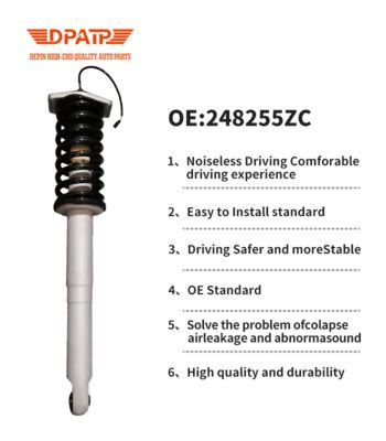 Kundenspezifischer Gewindefahrwerk-Kit für die Vorderradaufhängung, Stoßdämpfer 248255, induktiver Stoßdämpfer für Maserati Quattroporte M139 2007-